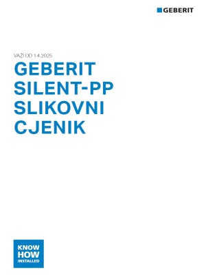 Geberit Silent-PP slikovni cjenik Geberit Silent-PP slikovni cjenik