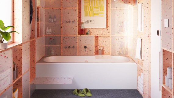 Kupaonica za više generacija s potpisom nimtim Architects (UK) (© nimtim Architects)