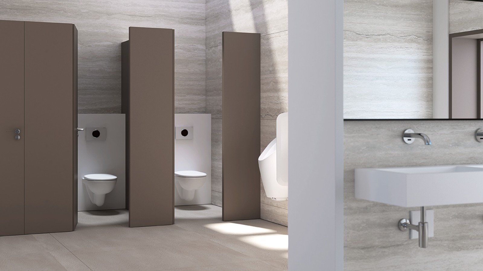 Javni WC s Geberit opremom