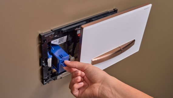 Geberit Sigma50 square design, s jedinicom za uklanjanje mirisa Geberit Sigma50 square design, s jedinicom za uklanjanje mirisa