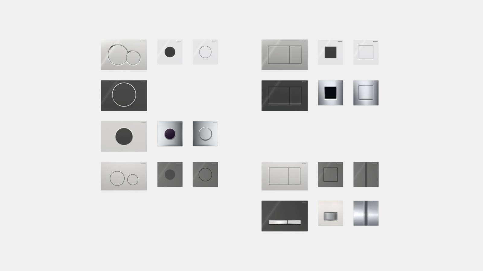 Geberit tipke za aktiviranje Geberit tipke za aktiviranje