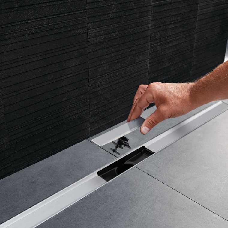 Geberit odvod za tuš iz serije CleanLine - umetak za češalj koji se može isprati Geberit odvod za tuš iz serije CleanLine - umetak za češalj koji se može isprati