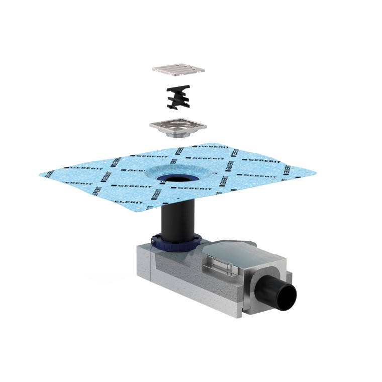 Geberit ugradni set za podni sifon za tuš Geberit ugradni set za podni sifon za tuš