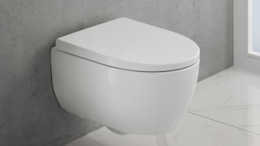 Konzolna WC školjka iz kupaonske linije Geberit iCon (© Geberit)