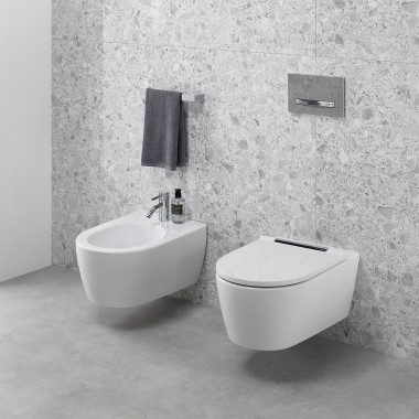 Kombinacija Geberit ONE bidea i WC školjke Kombinacija Geberit ONE bidea i WC školjke
