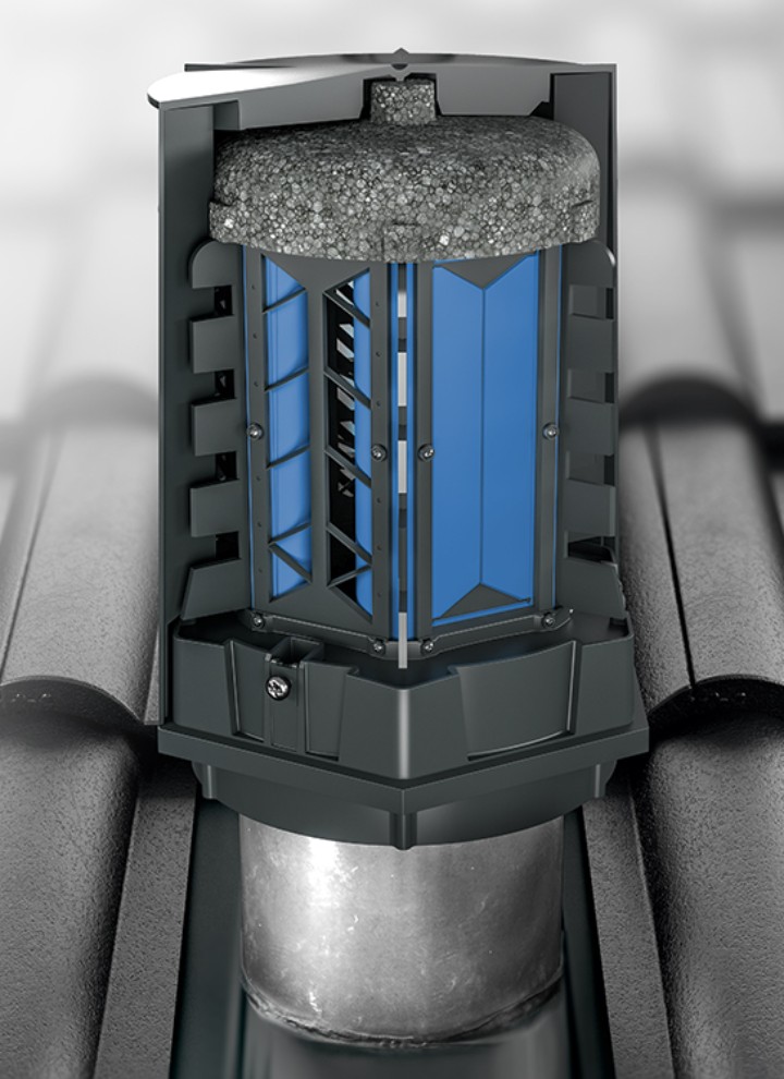 Patentirane magnetske membrane Geberit ventila za očuvanje energije ERV otvaraju se u oba smjera.