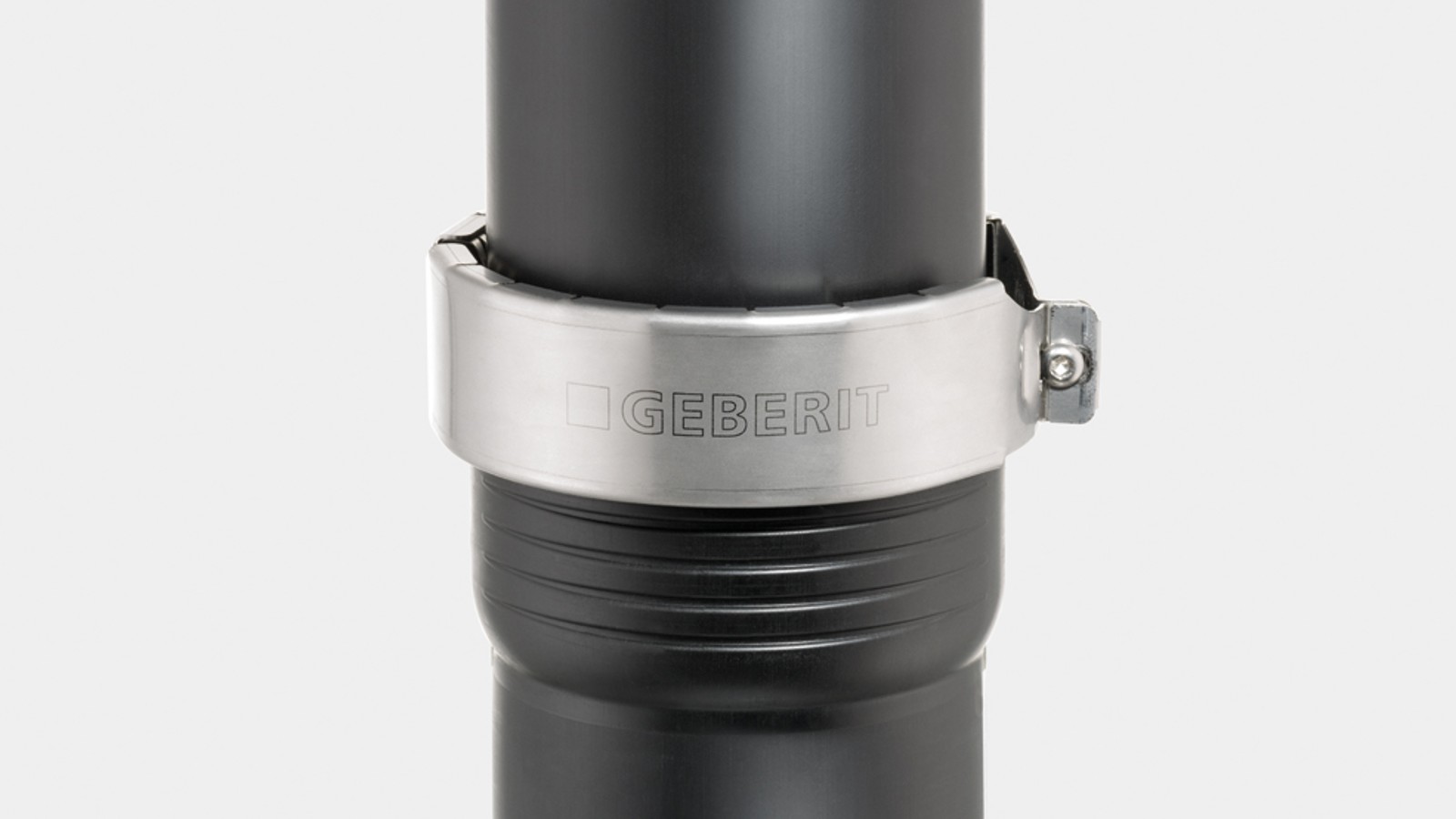 Push-fit priključak Silent-Pro može izdržati unutarnji tlak do 2 bara s Geberitovom kandžastom spojnicom