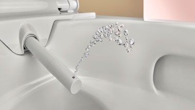 WC s funkcijom bidea: mlaz tuša za Geberit AquaClean Alba tuš WC uređaj
