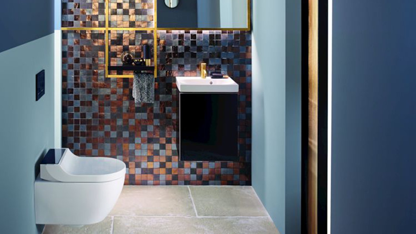 Zlatni i bakreni tonovi daju toplinu