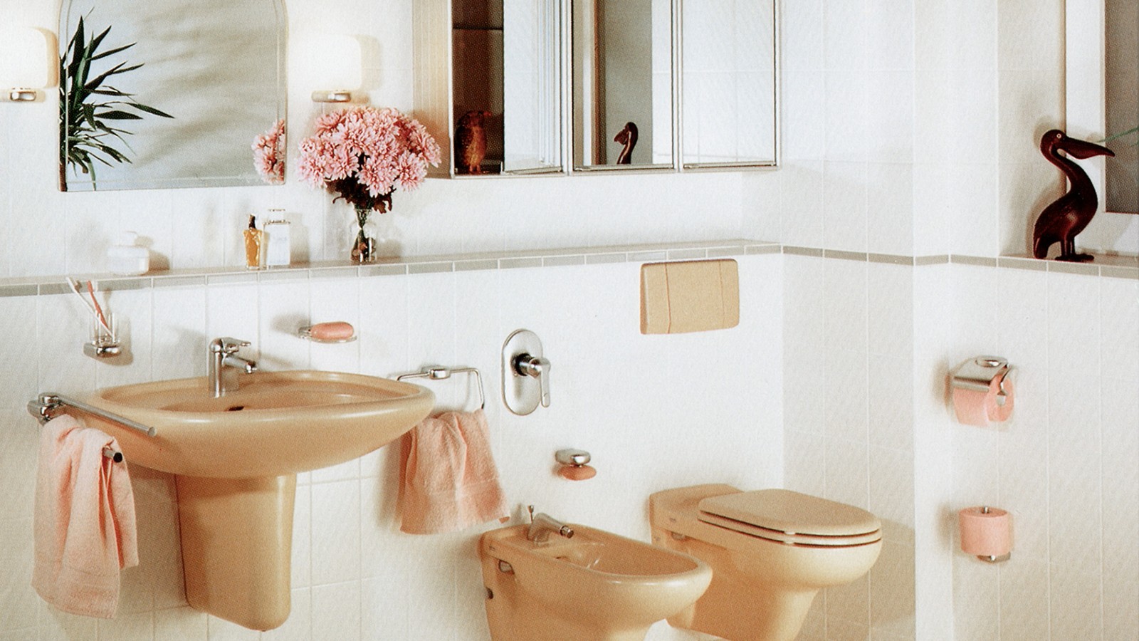 Šarene keramičke pločice, tipke i zidne WC školjke bili su novost sedamdesetih godina