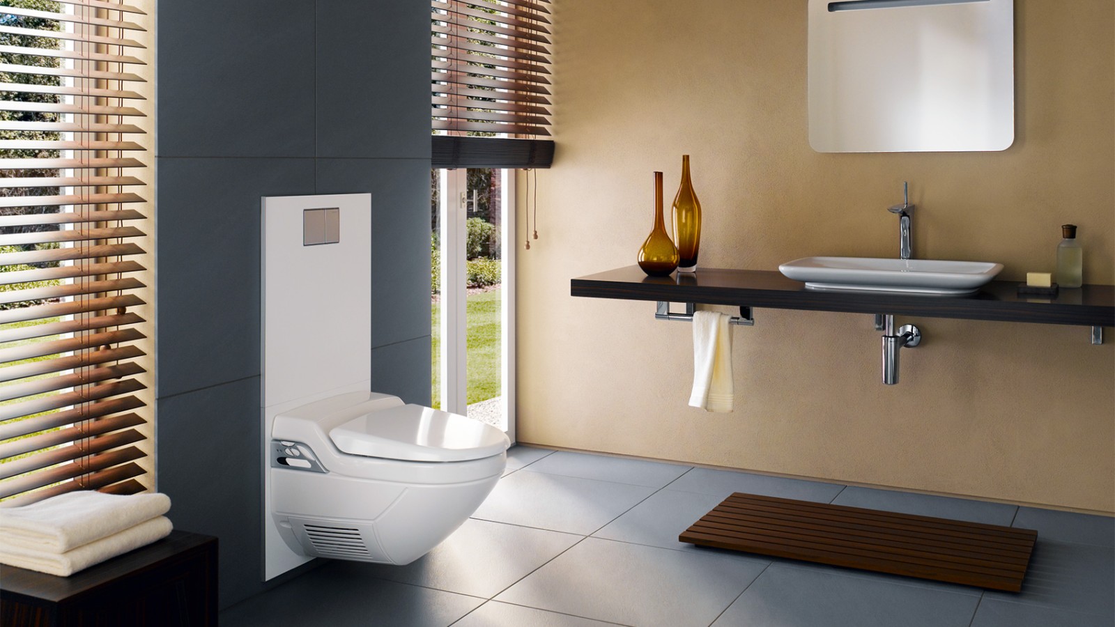 Devedesetih se vratila mirnoća u dizajn - zbog čega su kupaonice postale malo veće