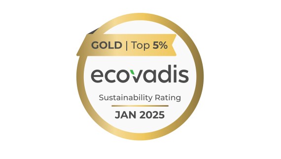 Zlatna medalja EcoVadisa za Geberitovo upravljanje održivošću (© Geberit) Zlatna medalja EcoVadisa za Geberitovo upravljanje održivošću (© Geberit)