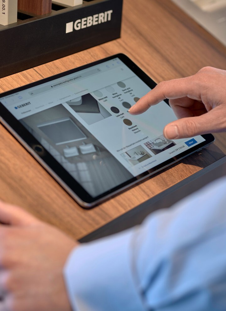 Konfiguracija umivaonika na tabletu Konfiguracija umivaonika na tabletu