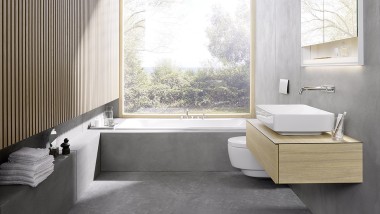 Pobjednički dizajn kupaonice 6x6 danske arhitektonske tvrtke Bjerg Arkitektur (© Geberit)