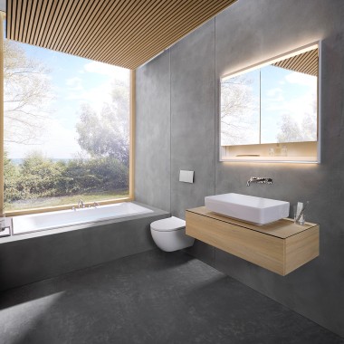 Pobjednički dizajn kupaonice 6x6 "Serenity"(© Geberit)