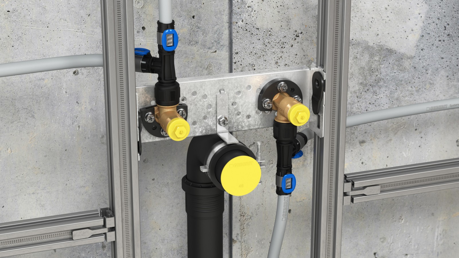 Geberit MasterFix T-komad