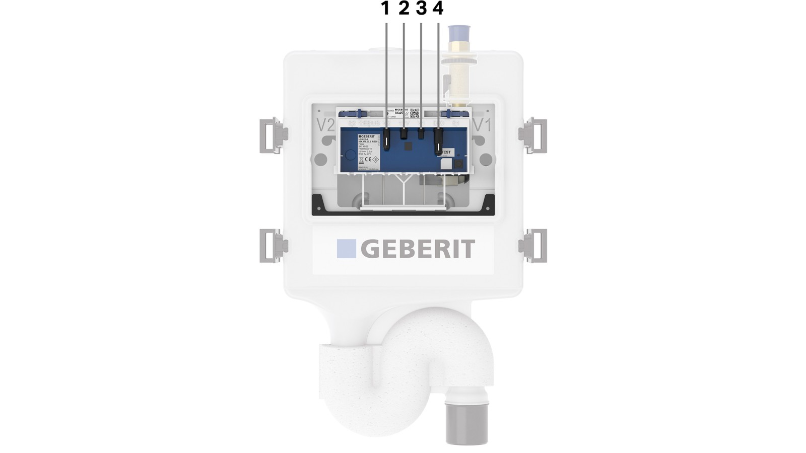 Geberit HS30 jedinica za higijensko ispiranje (© Geberit)