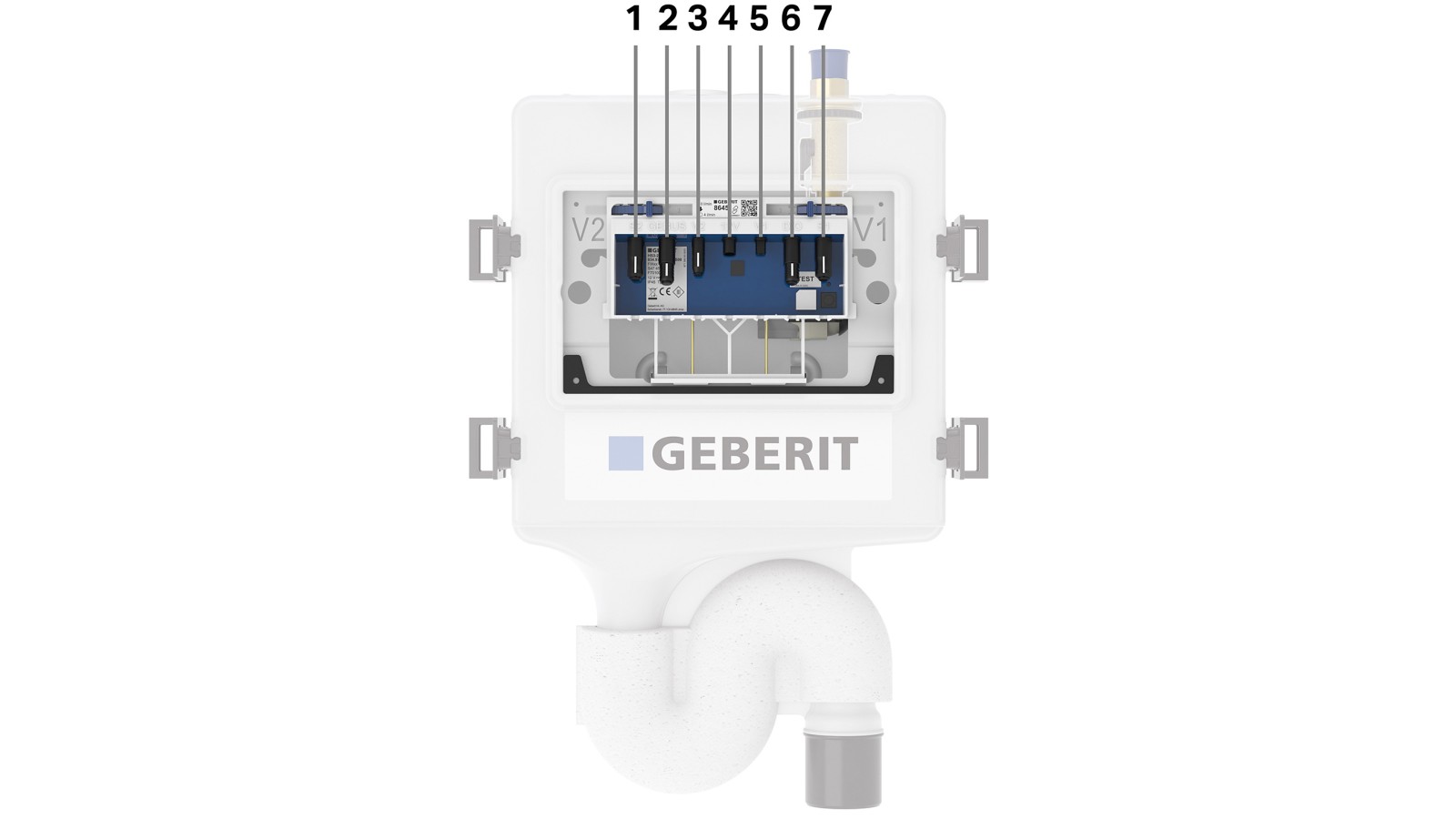 Geberit HS50 jedinica za higijensko ispiranje (© Geberit)