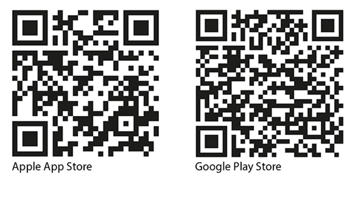 QR kodovi za preuzimanje aplikacije na iOS i Android