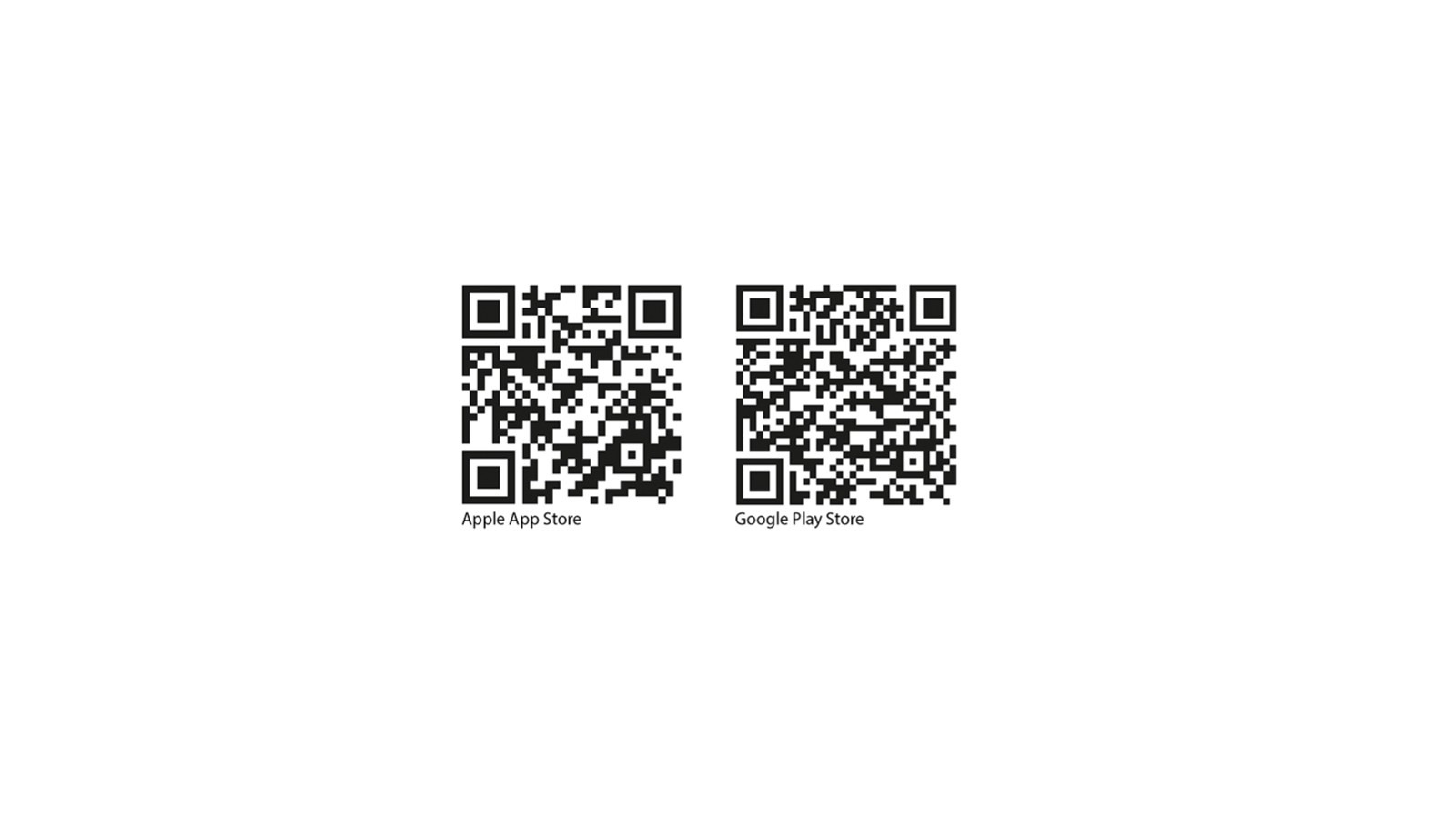 QR kodovi za preuzimanje aplikacije na iOS i Android QR kodovi za preuzimanje aplikacije na iOS i Android