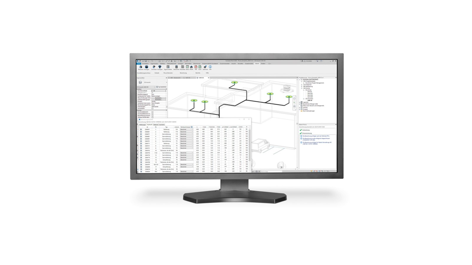 Snimka zaslona Pluvia upita za izračun