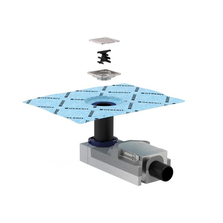 Geberit ugradni set za podni sifon za tuš Geberit ugradni set za podni sifon za tuš