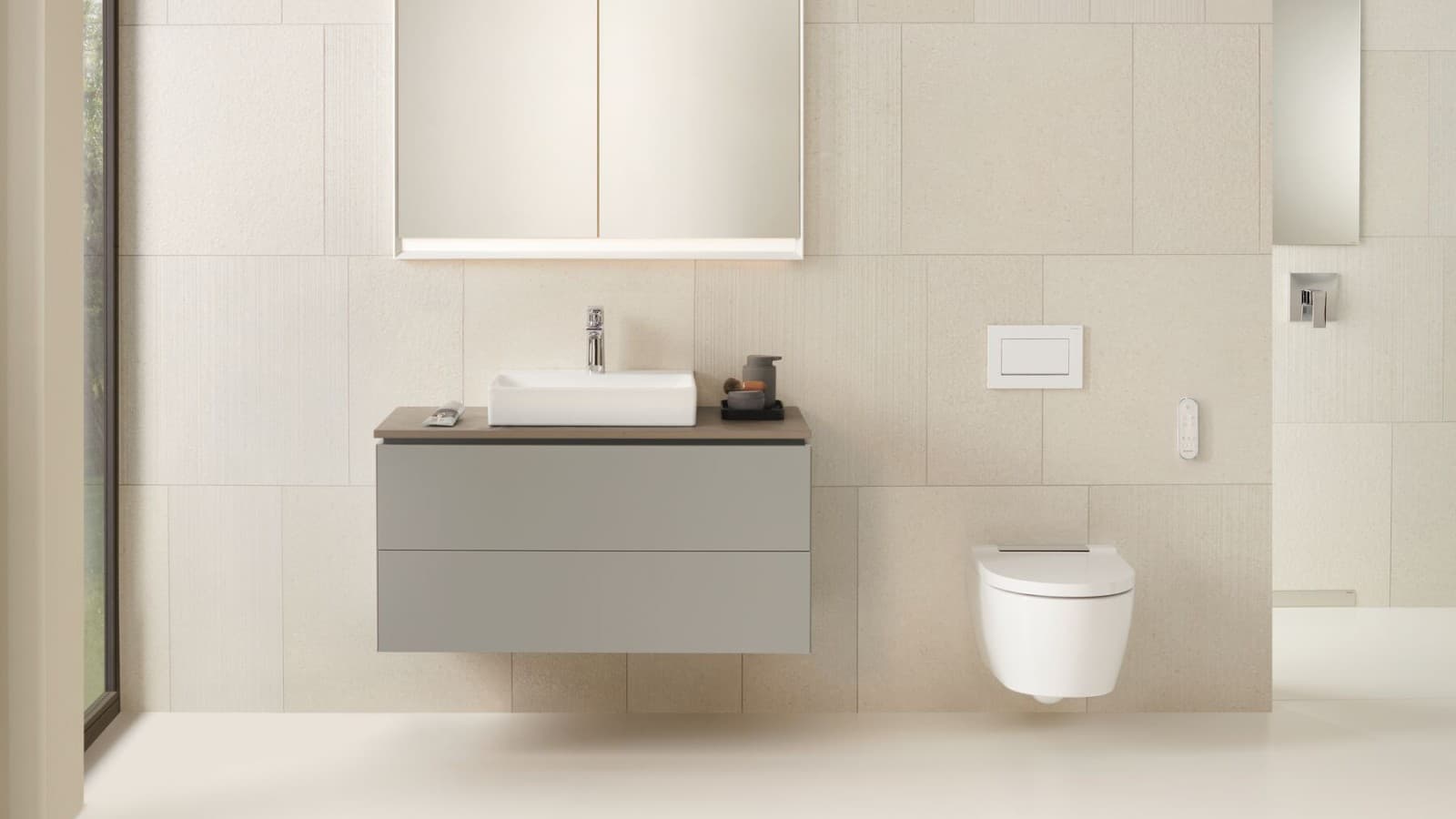 Geberit AquaClean Sela tuš WC Geberit AquaClean Sela tuš WC