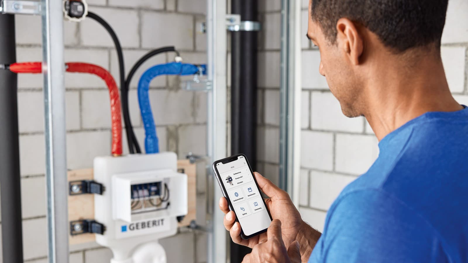 Održavanje na daljinu putem sustava Geberit Connect Održavanje na daljinu putem sustava Geberit Connect