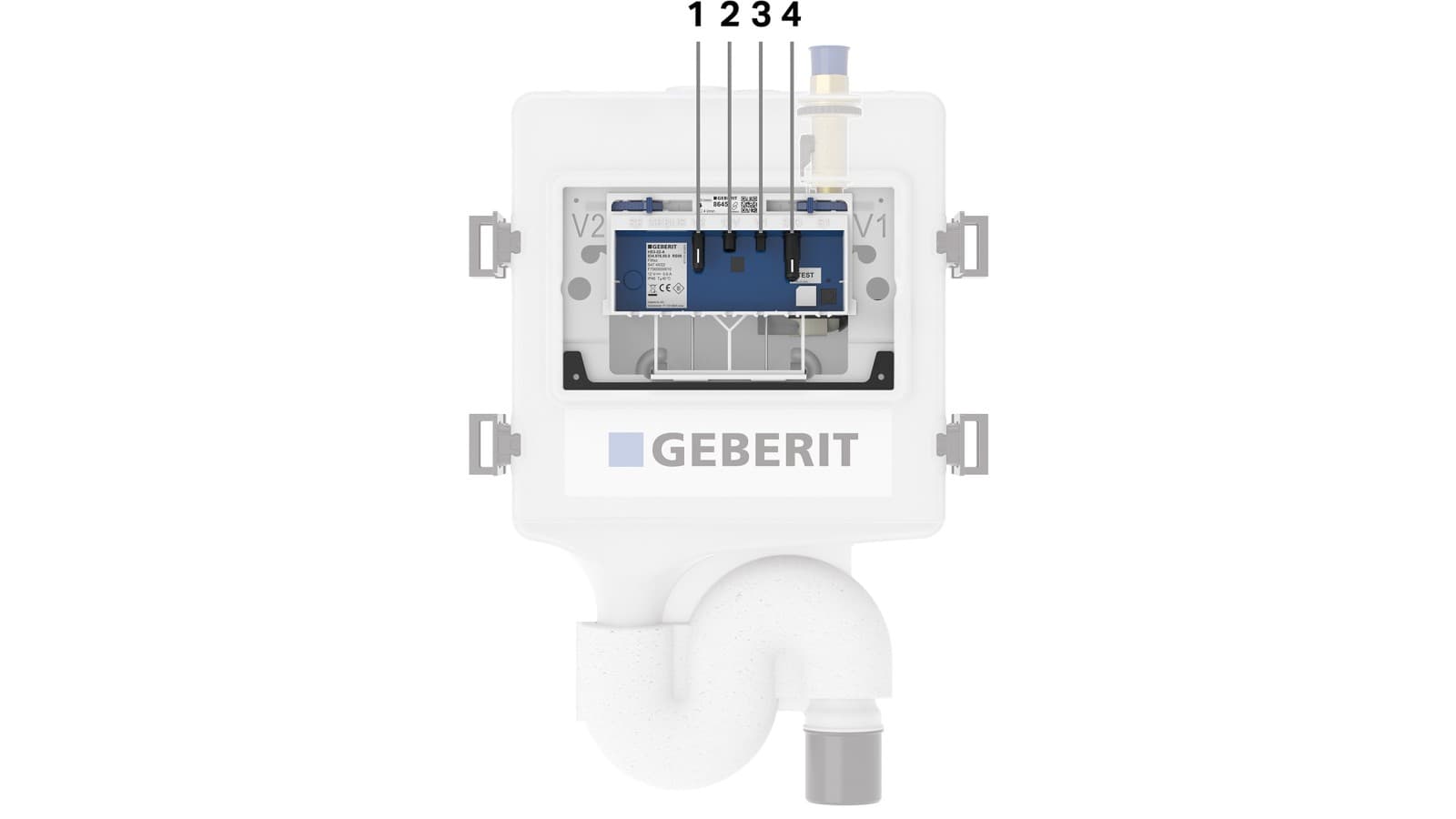 Geberit HS30 jedinica za higijensko ispiranje (© Geberit) Geberit HS30 jedinica za higijensko ispiranje (© Geberit)