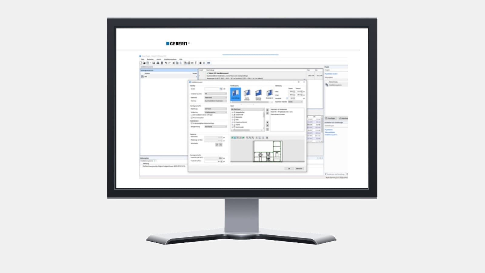 Geberit nudi širok raspon alata za digitalno projektiranje za stručnjake, kao što je Geberit ProPlanner Geberit nudi širok raspon alata za digitalno projektiranje za stručnjake, kao što je Geberit ProPlanner